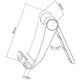 Stojak Reflecta Reflecta Tabula Travel universal Tablet and Smartphone Stand