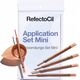 Aveda Refectocil application set mini rose gold