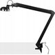 Activeshop Lampa warsztatowa led Elegante 801-tl z imadełkiem reg. natężenie i barwa światła black