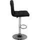 Activeshop Hoker barowy M06 pikowany regulowany czarny