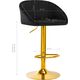 Activeshop 4Rico Hoker barowy QS-B16g aksamit czarny