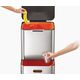 Kosz na śmieci Wesco Joseph Joseph Waste Bin Totem 40 L Stainless Steel