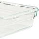 Emsa Emsa Clip&Close Glass Food Container 800 ml red
