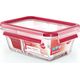 Emsa Emsa Clip&Close Glass Food Container 800 ml red
