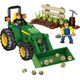Clementoni Mega Bloks, World Builders, John Deere Farm Tractor, Construction Set, 80840, For Boys, 5+ years, 119 pcs For Boys