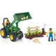 Clementoni Mega Bloks, World Builders, John Deere Farm Tractor, Construction Set, 80840, For Boys, 5+ years, 119 pcs For Boys