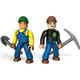 Clementoni Mega Bloks, World Builders, John Deere Farm Tractor, Construction Set, 80840, For Boys, 5+ years, 119 pcs For Boys