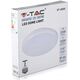 Lampa sufitowa V-TAC V-TAC VT-8066 1392 Udendørs loftbelysning 25 W Hvid