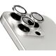 PanzerGlass PanzerGlass Hoops iPhone 15 Pro, Pro Max White Titanium