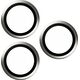 PanzerGlass PanzerGlass Hoops iPhone 15 Pro, Pro Max White Titanium
