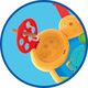 Clementoni TOY EDUCATIONAL BABY BEAR BUSY PANEL