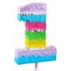 GoDan Piniata cyfra 3 pastelowa 50x35x7.5cm