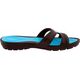 Fashy Slippers for ladies FASHY MAYFIELD 7659 52 42 black/turquoise