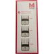 Moser MOSER 1801-7020 Magnetic attm.comb set 6/9/12mm cart.