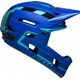 Bell Kask full face BELL SUPER AIR R MIPS SPHERICAL matte gloss blues roz. L (59-63 cm)