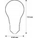 Segula Segula LED Glühlampe opalßE27 6,5W 2700K dimmbar 10034488 4260751133365