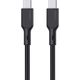 Kabel USB Aukey USB-C - USB-C 1 m Czarny (CB-KCC101)