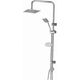 Zestaw prysznicowy Invena SHOWER COLUMN DOKOS W BATH MIXER BLACK