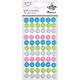 Party Deco Guziki plastikowe samoprzylepne pastel 66szt