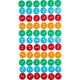 Party Deco Guziki plastikowe samoprzylepne 66szt