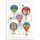 DA VINCI Karnet 12x18 cm B-BD 502 080 + koperta Balony