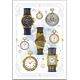 DA VINCI Karnet 12x18 cm B-BD 502 083 + koperta Zegarki
