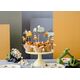 Party Deco Dekoracje do muffinek Pojazdy budowlane 4-7cm 6szt