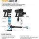 Lauben Lauben Stick Vacuum 2in1 Pet Plus 400BC