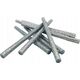Wkłady klejowe BREWIS Wkład klejowy brokatowy srebrny 11mmx10cm 6szt