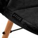 Activeshop 4Rico Krzesło skandynawskie QS-186 aksamit czarne