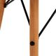Activeshop 4Rico Krzesło skandynawskie QS-186 aksamit zielone