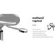 Activeshop Gabbiano taboret Fine Silver Roll Speed