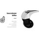 Activeshop Gabbiano taboret Fine Silver Roll Speed