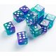 Gamegenic Gamegenic: Galaxy Series - D6 Dice Set (16 mm) - Neptune