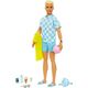 Lalka Barbie Barbie Ken na plaży Lalka + akcesoria (HPL74)