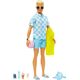 Lalka Barbie Barbie Ken na plaży Lalka + akcesoria (HPL74)