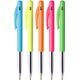 Bic BIC M10 Original Medium Fantasy Colours-Kugelschreiber – mit Klickmechanismus – (50 Stück)