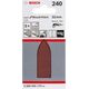 Bosch Bosch SLIBEBLAD DELTA EW 32MM K240 5 STK