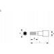 Bahco Irimo bits top 1/2" torx T40x60 mm
