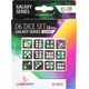 Gamegenic Gamegenic: Galaxy Series - D6 Dice Set (16 mm) - Aurora