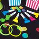 Party Deco Gwizdki neonowe 6szt