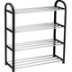 Alpina Półki regał organizer stojak na buty 4 poziomy Alpina  50 x 18,5 x 57 cm