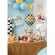 Party Deco Talerzyki Koło 26.5x18cm 6szt