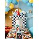 Party Deco Talerzyki Koło 26.5x18cm 6szt
