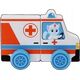 Trefl Zabawka drewniana - Ambulance TREFL