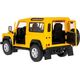 Rastar Land Rover Defender żółty RASTAR model 1:14