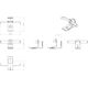 MultiBrackets Multibrackets 1850 montaż głośników Ściana Stal, Aluminium Biały