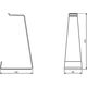 MultiBrackets Multibrackets M Headset Holder Table stand Brass, Headphone holder, Brass, 768 g, Brass