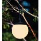 Oprawa schodowa Saska Garden LAMPA SOLARNA PLASTIKOWA KULA WISZĄCA 20CM