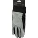 Brubeck Pirštinės bėgimui unisex AVENTO 44AC reflective XS/S sidabrinis/juodas